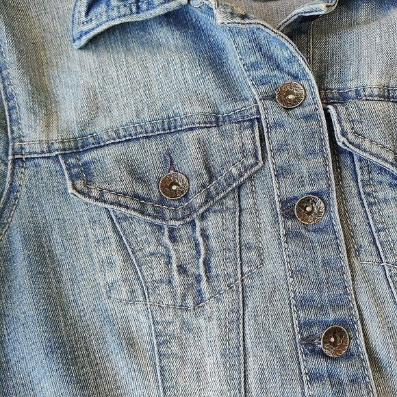 Paris Blues denim jacket sz M - Picture 4 of 8